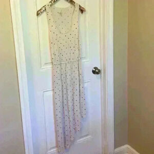 Asymmetrical cotton dress